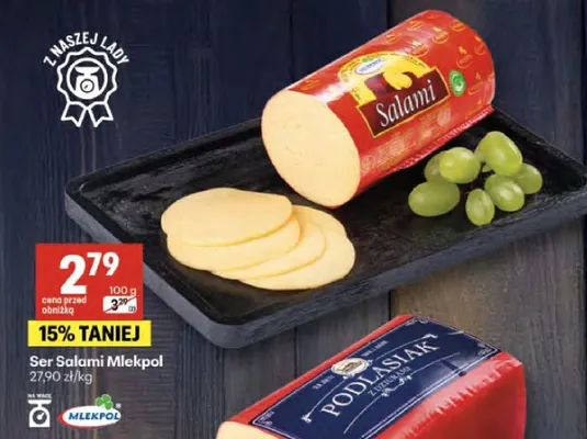 Ser Podlasiok z dziurami promocja w Delikatesy Centrum