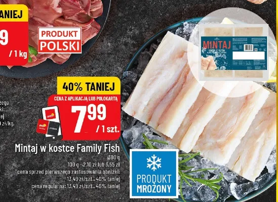 Mintaj w kostce Family Fish promocja w POLOmarket