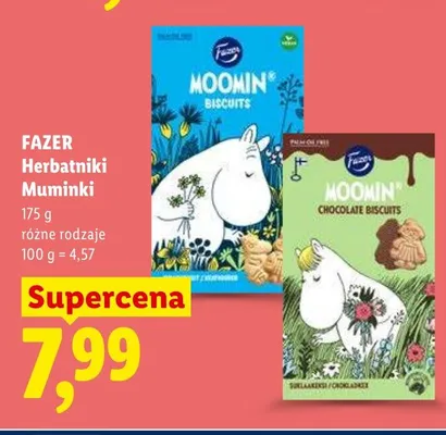 Herbatniki muminki promocja w Lidl