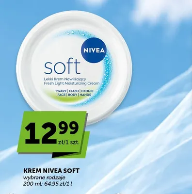 Krem Nivea Soft promocja w Groszek