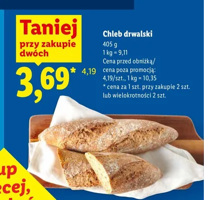 Chleb drwalski promocja w Lidl