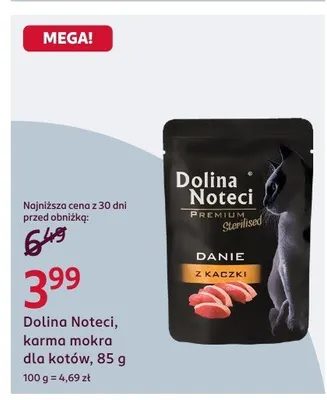Karma mokra dla kotów promocja w Rossmann