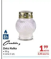 Znicz Kulka Candela promocja w Makro