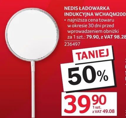 Ładowarka indukcyjna WCHAQM200SI promocja w Selgros