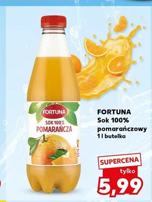 Sok pomarańczowy Andros promocja w Kaufland