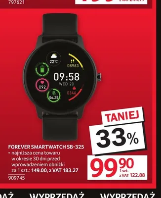 Smartwatch FOREVER SB-325 promocja w Selgros