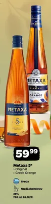 Napój alkoholowy Metaxa 5* Original 38% Grecja promocja w Netto