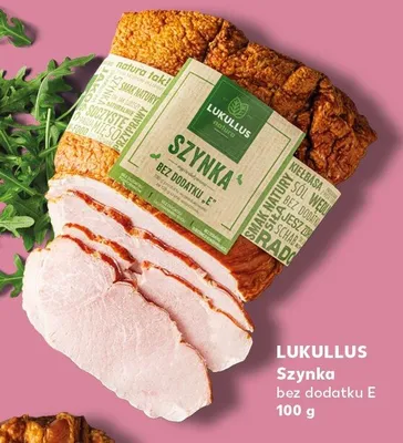 Szynka bez dodatku E promocja w Kaufland