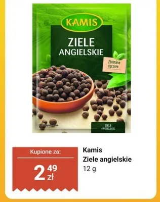 Ziele angielskie Kamis promocja w Biedronka