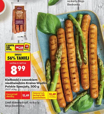 Od poniedziałku, strona 7 promocja w Biedronka