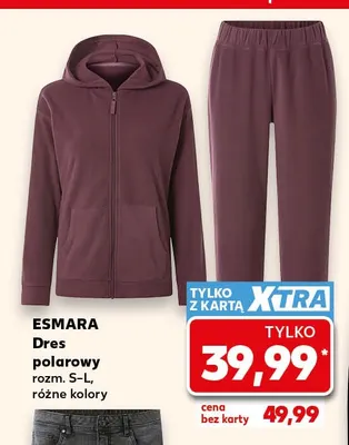 Dres polarowy Esmara promocja w Kaufland