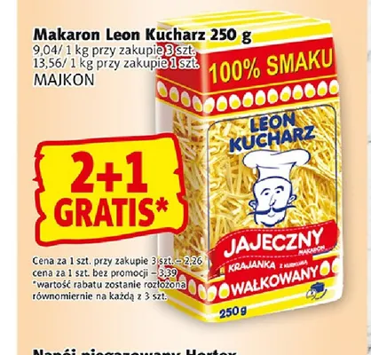 Makaron Leon Kucharz promocja w Prim Market