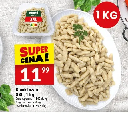 Kluski szare XXL Białecki Kuchnia promocja w Twój Market