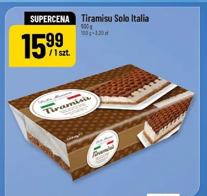 Tiramisu Solo Italia promocja w POLOmarket