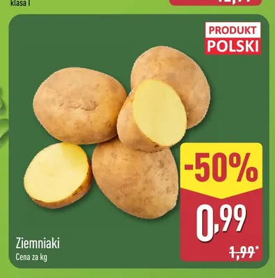 Ziemniaki promocja w Aldi