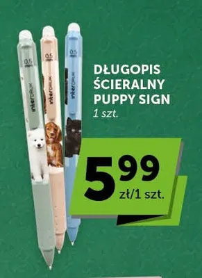 Długopis ścieralny Puppy Sign Interdruk promocja w Euro Sklep
