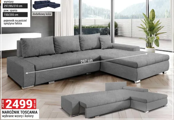 Narożnik Toscania promocja w Merkury Market