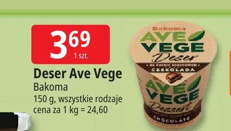 Deser Ave Vege Bakoma promocja w Leclerc