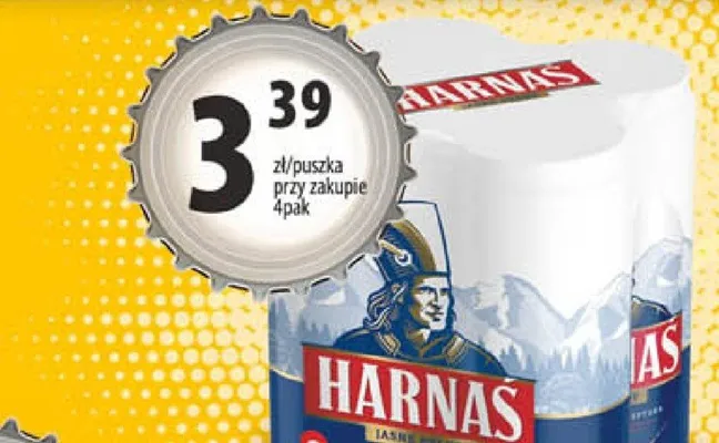 Piwo Harnaś promocja w Arhelan