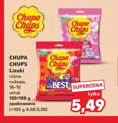 Lizaki Chupa Chups promocja w Kaufland