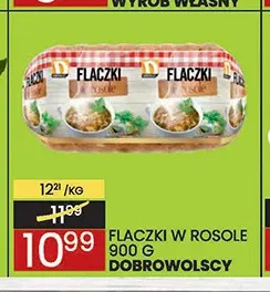 Flaczki w rosole Dobrowolscy 900 g promocja w Wafelek