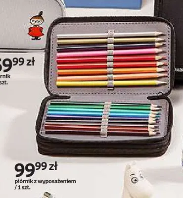 Piórnik z wyposażeniem Moomin promocja w Empik