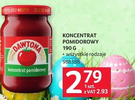 Koncentrat pomidorowy 190 g promocja w Selgros
