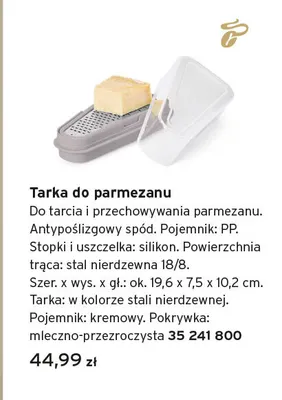 Tarka do parmezanu promocja w Tchibo