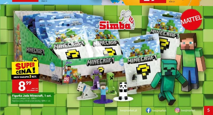 Figurka Jada Minecraft promocja w Twój Market