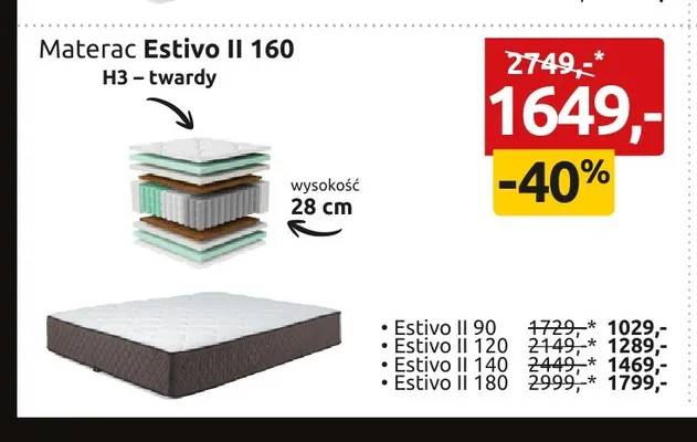 Estivo II 90 promocja w Black Red White