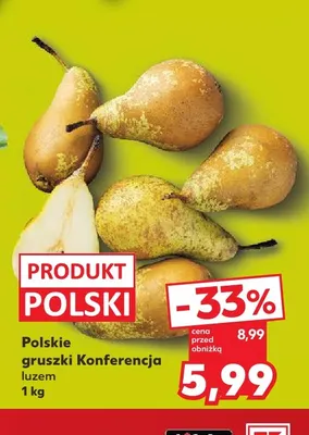 Gruszki Konferencja polskie promocja w Kaufland