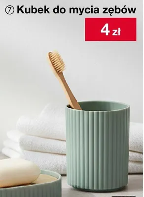 Kubek do mycia zębów promocja w Woolworth