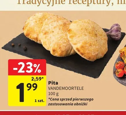 Pita Vandemoortele promocja w Intermarche