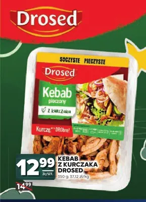 Kebab z kurczaka Drosed promocja w Stokrotka