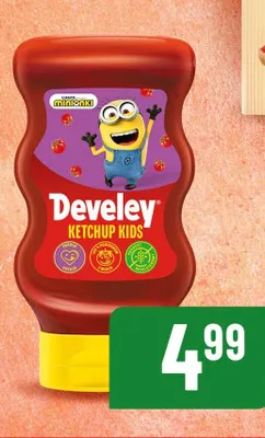 Ketchup Kids Minionki Develey promocja w POLOmarket