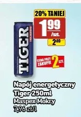Napój energetyczny Tiger promocja w API Market