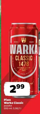 Piwo Warka Classic promocja w Netto