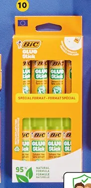 Klej w sztyfcie BIC Glue Stick 8-pak promocja w Biedronka