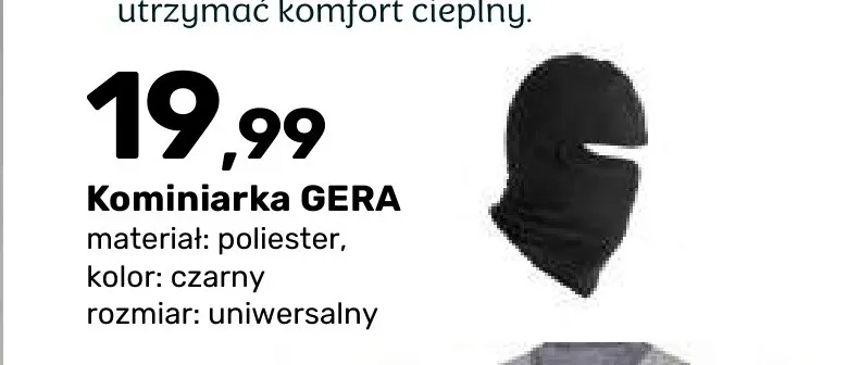 Kominiarka GERA promocja w Bricomarche
