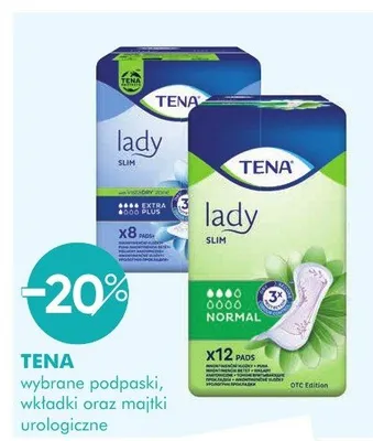 Podpaski, wkładki oraz majtki urologiczne promocja w Super-Pharm