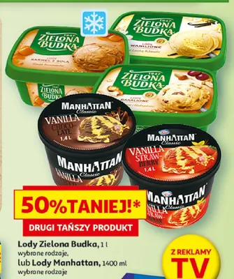 Lody Zielona Budka promocja w Auchan