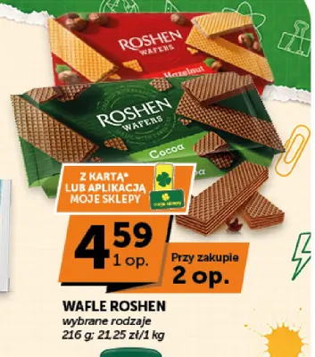 Wafle Roshen Cocoa promocja w ABC