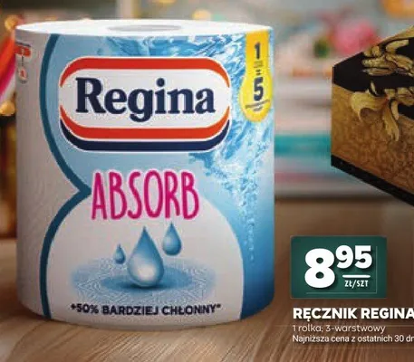 Ręcznik papierowy Regina Absorb promocja w Stokrotka