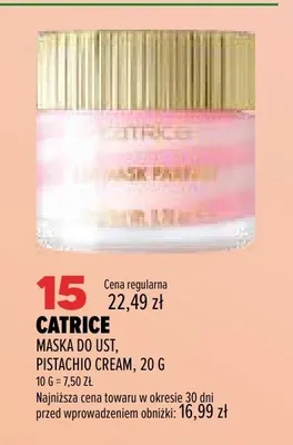Maska do ust Catrice Pistachio Cream promocja w Drogerie Natura