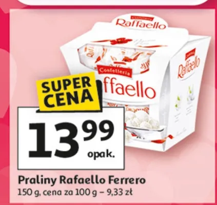 Praliny Rafaello Ferrero promocja w Auchan