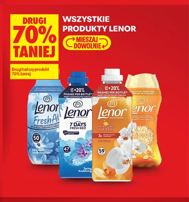 Płyn do płukania tkanin Lenor Fresh Air Fresh Wind promocja w Biedronka
