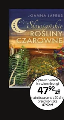 Książka Słowiańskie rośliny czarowne promocja w Empik