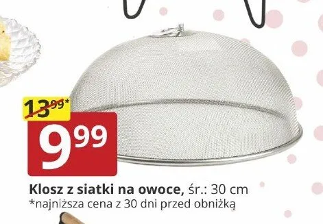Klosz z siatki na owoce promocja w Prymus AGD