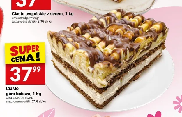 Ciasto góra lodowa promocja w Twój Market