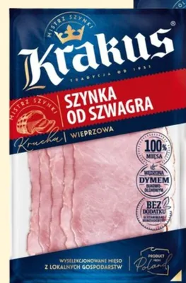 Szynka od szwagra Krakus plastry promocja w Carrefour